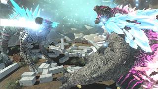 Mecha Shimo vs Evolved Godzilla: The Ultimate Battle! — ARBS screenshot 2