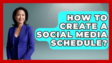 How To Create A Social Media Schedule? - The Personal Growth Path