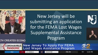 New Jersey To Apply For FEMA Lost Wages Assistance Program
