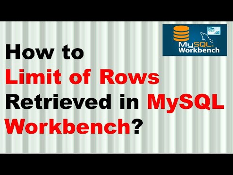 ვიდეო: როგორ გავზარდო ვადები MySQL WorkBench-ში?