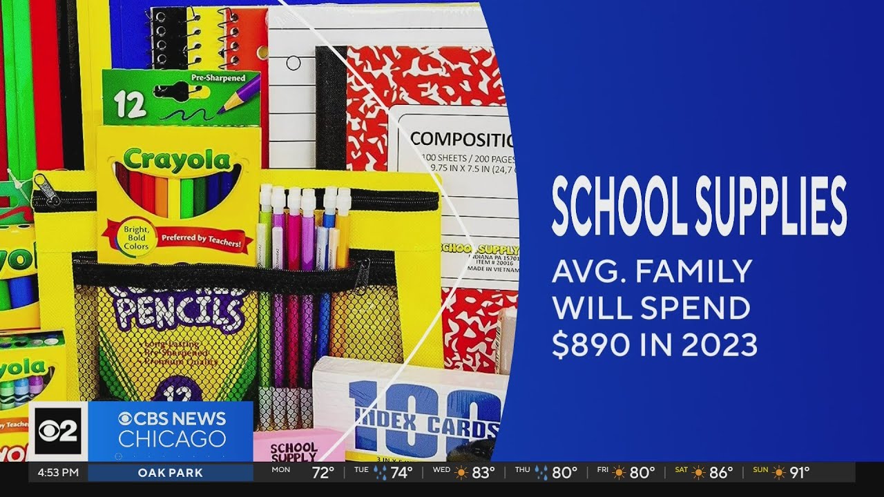 School Supplies List and Back to School Shopping Guide - 5 Minutes