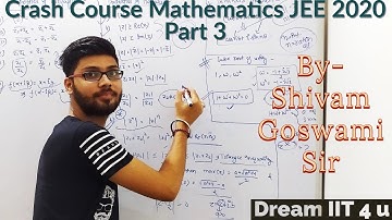 Crash Course for JEE Maths 2020 : Part 3 | Complex Numbers | By- Shivam Goswami Sir || Dream IIT 4 U