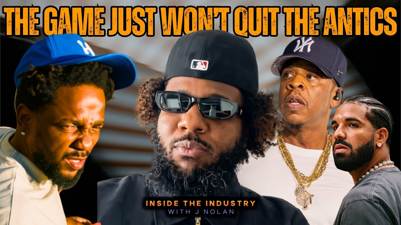The Game Loses His Cool When Speaking on Kendrick + Throws Drake & Jay-Z in Mix for Razzle Dazzle
