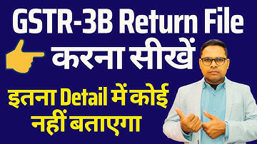 How to File GSTR-3B Online Return | Live GSTR-3B Return Filing