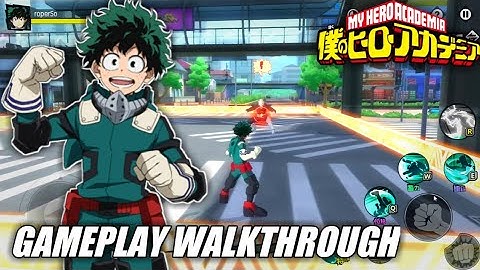 OPEN WORLD MMORPG (My Hero Academia: The Strongest Hero)