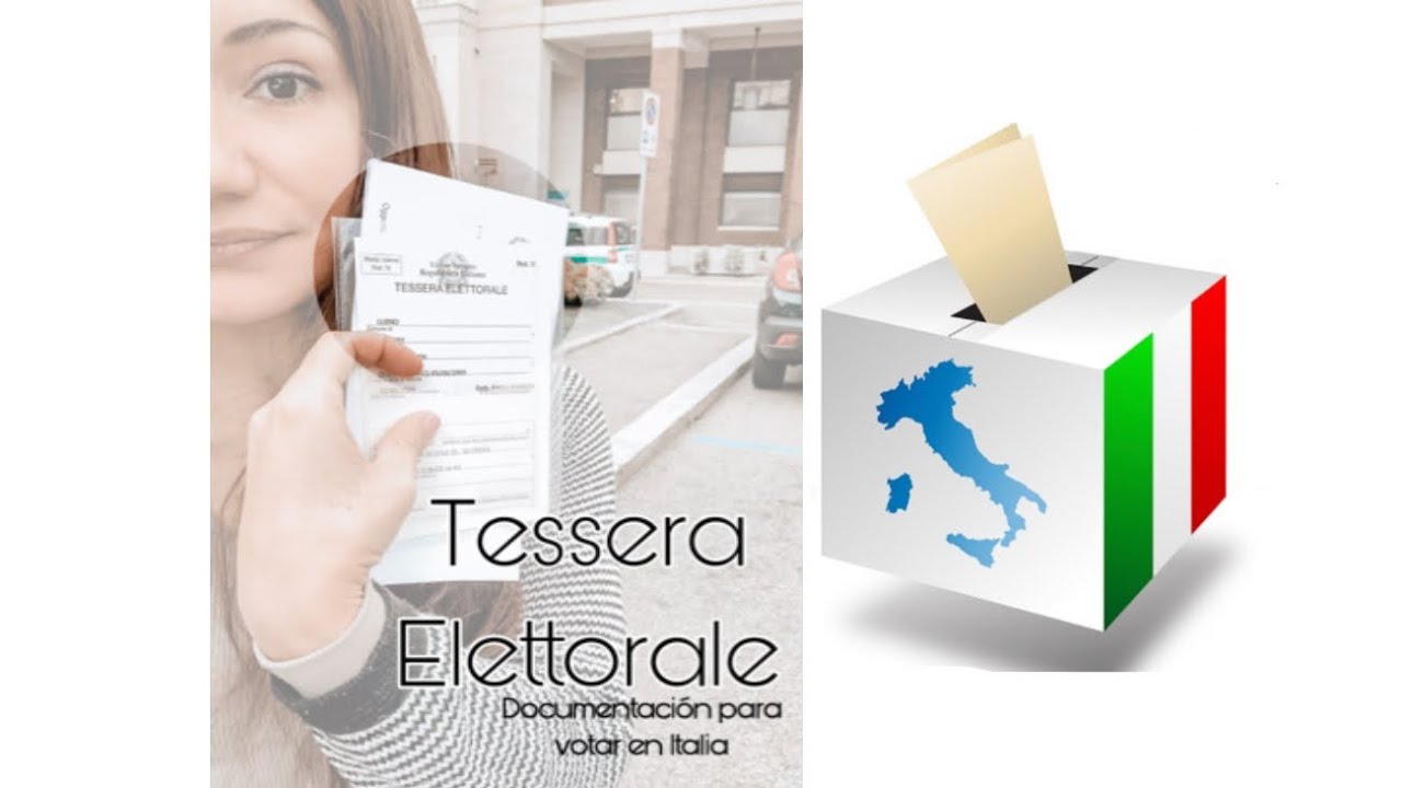 Votar en Italia - Tessera elettorale 🇮🇹 - YouTube