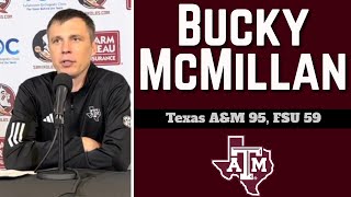 Bucky McMillan Press Conference | Texas A&M 95, Florida State 59 | Texas A&M Aggies | Warchant