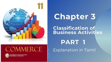 11 Commerce - Chapter 3 - Classification of Business Activities - Part 1 TN state board