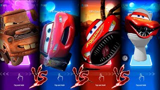 Cars 3 Mater vs Lighting McQueen vs Lighting McQueen Eater vs Skibidi Toilet Lighting McQueen