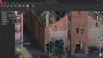 Leica Cyclone 3DR: From scan to mesh and FBX export