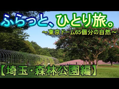 【旅Vlog】ふらっと、ひとり旅。【埼玉・森林公園編】~Japan Travel Guide~