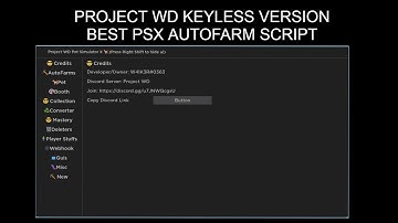PROJECT WD **KEYLESS** VERSION | BEST PSX SCRIPT 2023