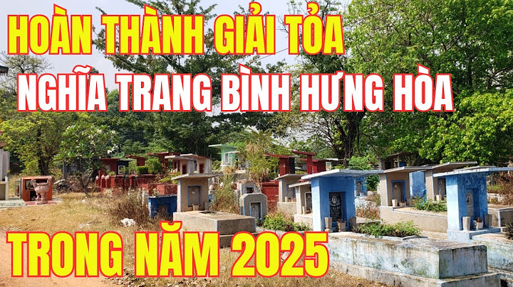 Nghĩa trang bình hưng hòa khi nào giải tỏa năm 2024