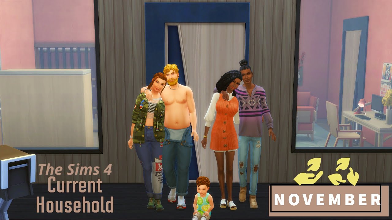 My Eco Lifestyle Family | Sims 4 Current Household | (11/07/2022) - YouTube