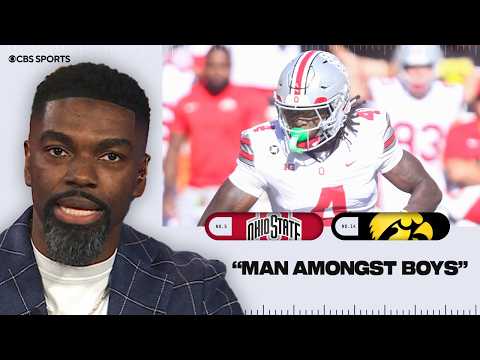 Jeremiah Smith's HISTORIC day helps No. 5 Ohio State cruise past No. 14 Iowa