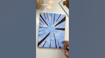 Tree painting/ Acrylic painting for beginners