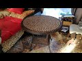 Кофейный стол из пробок. Cork coffee table