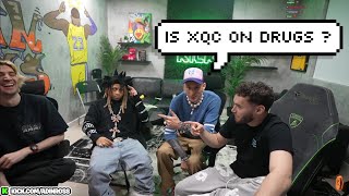 Machine Gun Kelly thought xQc was on Cocaine because he Speaks so Fast