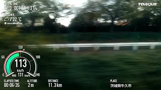 JR東日本E657系 常磐線 特急ときわ80号 土浦→北千住直前付近  TORQUE G04 Basicモード