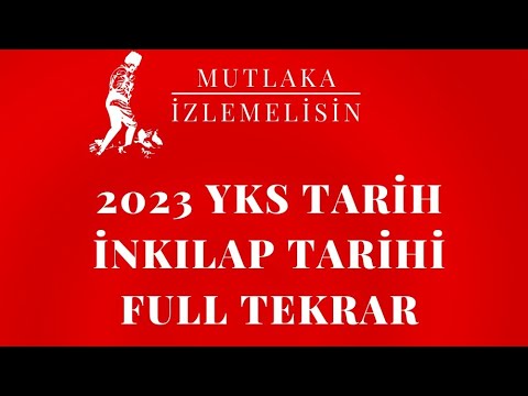 2023 YKS TARİH -  İNKILAP TARİHİ FULL TEKRAR ! Soru Kaçırmayacaksın ! #ayttarih #ayt2023