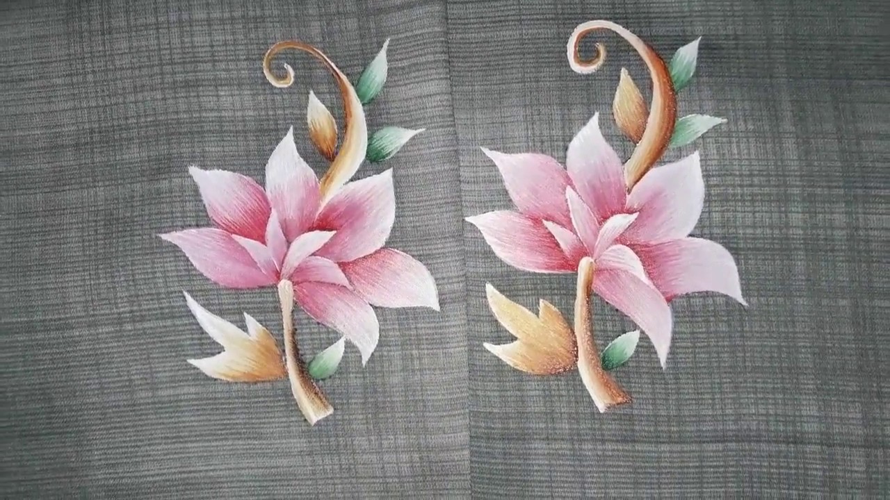 Fabric Painting Suits & Arms Designs Latest 2018 Designs Learn