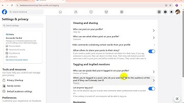 How To Use Profile & Tagging Settings on Facebook New Profile | Step-by-Step Guide 2025