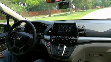 2019 Honda Odyssey Self-Driving using Openpilot on EON from comma.ai