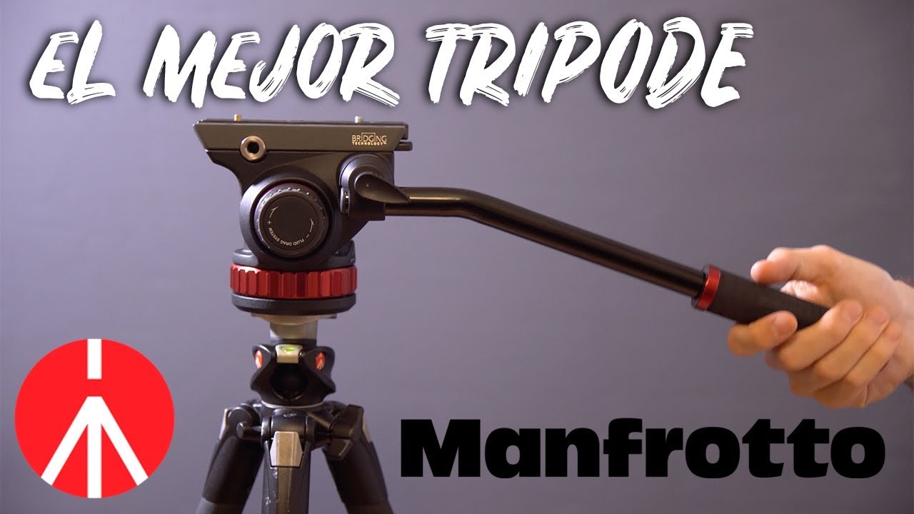 El mejor tripode para vídeo - Manfrotto MVH502 