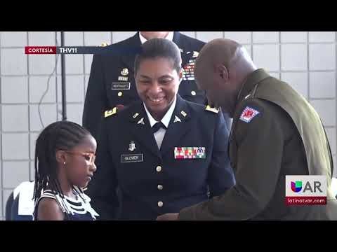 Honran al primer oficial de color en comandar la Guardia Nacional de Arkansas