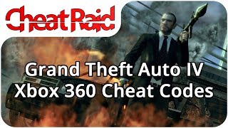 Grand Theft Auto IV Cheat Codes | Xbox 360