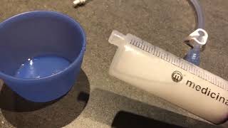 Uitleg filmpje voor gevevn van paracetamol door een sonde