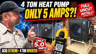 Celebrity Builder Grade is DEAD? Installing ACiQ Extreme+ 4 Ton Inverter Heat Pump (FULL INSTALL) Wealth
