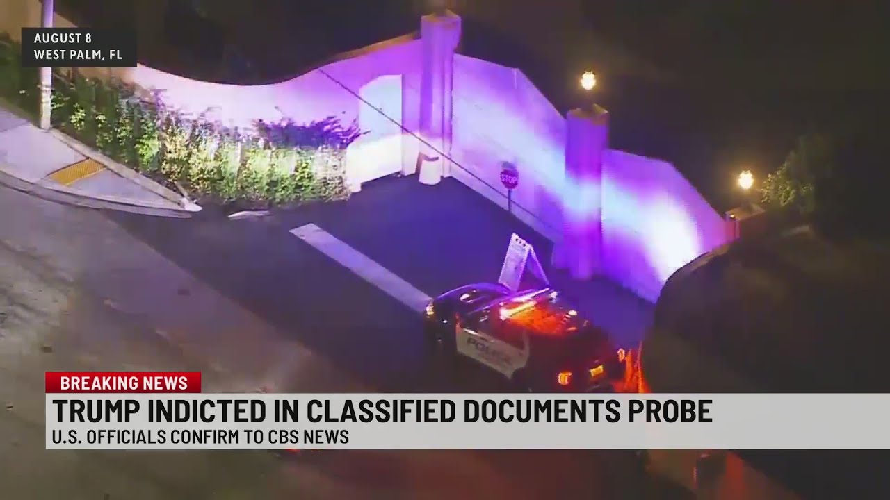 Trump says he’s been indicted in classified documents investigation; Justice Dept. yet to confirm