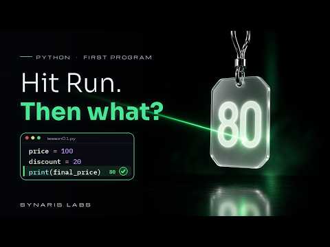 How Does a Python Program Actually Work? (Beginners) #1