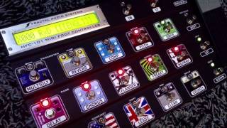 Stomplabel Labels for mfc 101 Fractal Audio and others
