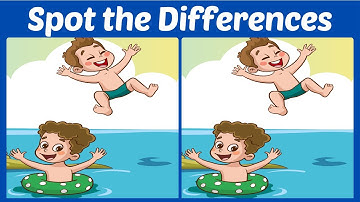 【Spot the difference】⚡️Hard to find 3 differences between two pictures
