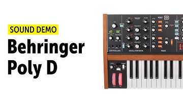 Behringer Poly D Sound Demo (no talking)