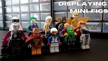 I Built A LEGO Minifig Display Stand & Spent $10