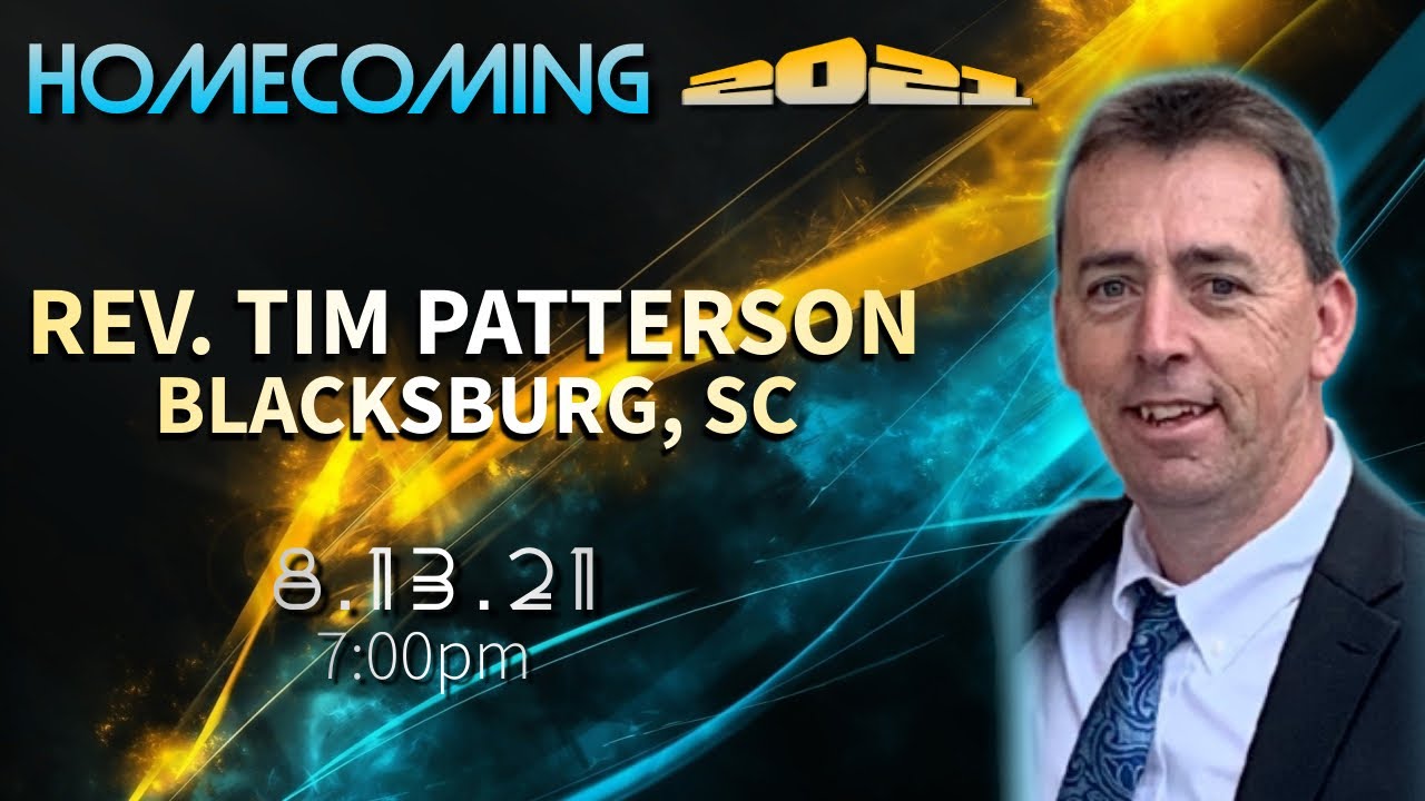 Tim Patterson Rally Homecoming 2021 | Friday Night Live | Rev. Tim Patterson - YouTube
