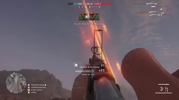 Battlefield  1 No Scope Pilot in Plane Headshot