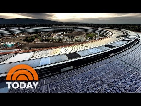Apple’s New Headquarters In Cupertino Sneak Peek | TODAY