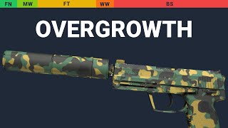 USP-S Overgrowth - Skin Float And Wear Preview