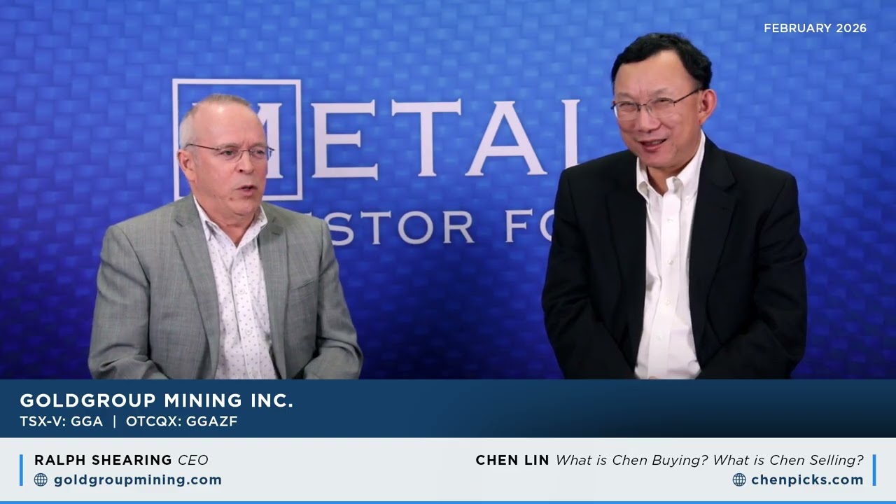 Ralph Shearing of Goldgroup Mining Inc. talks to Chen Lin | Metals Investor Forum | February 2026