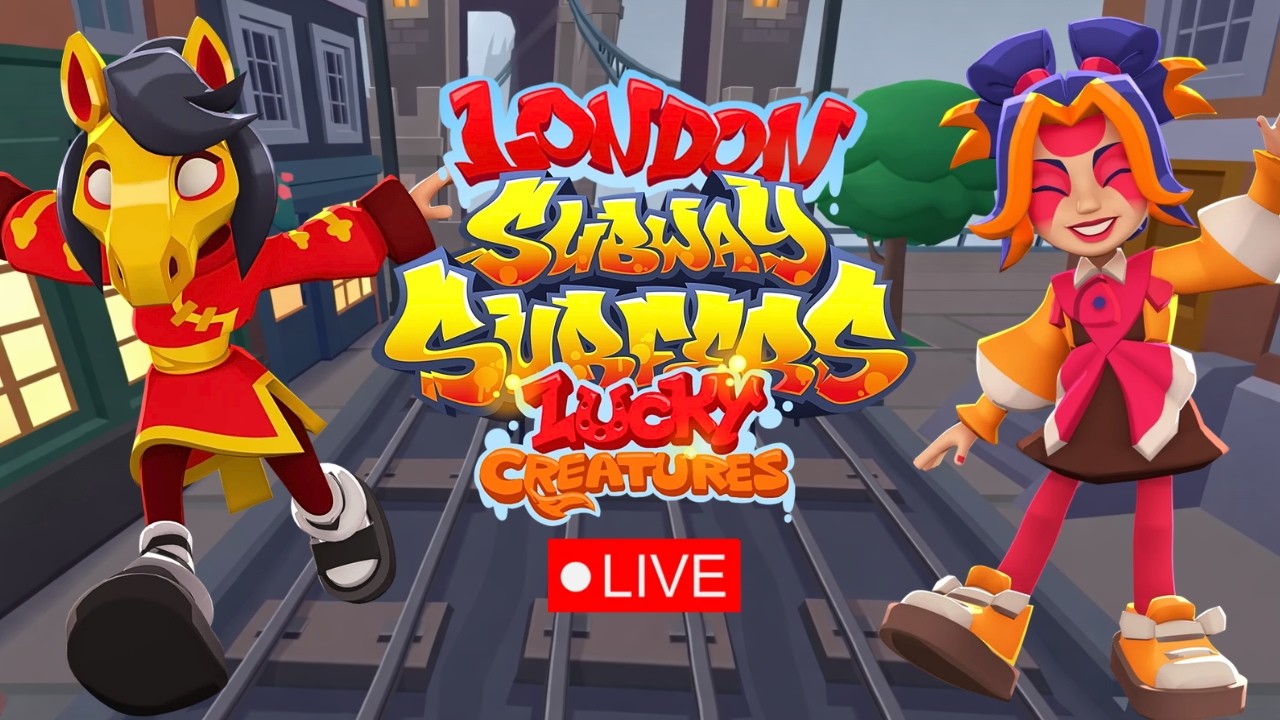 Subway Surfers London Lucky Creature LIVE 🔴| Ultra Fast Reaction Gameplay