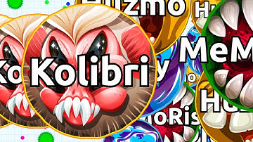 BEST SOLO GAMEPLAYS IN BLOB.IO MOBILE ( Game Like Agar.io )