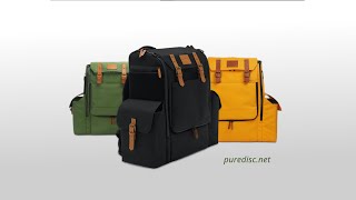 Pure - the most modern disc golf bag in the universe.