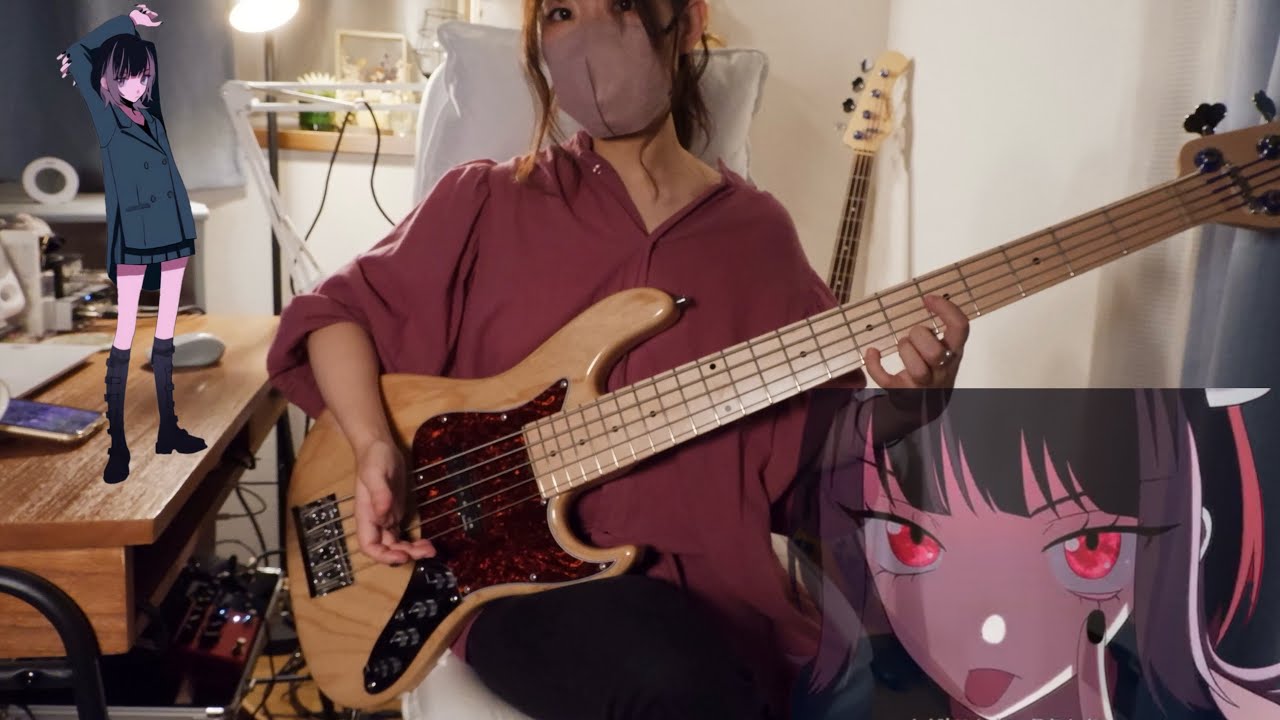 フル】残機 / ずっと真夜中でいいのに。 Bass Cover - (Time Left