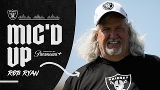 Rob Ryan Mic'd Up During Training Camp: 'Rapid Fire!' | Presented by Paramount+ | Raiders