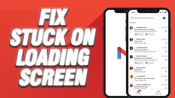 How To Fix Gmail App Stuck On Loading Screen Problem | Easy Quick Solution