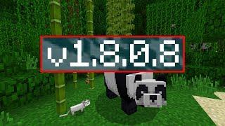 🔥НОВАЯ ВЕРСИЯ MINECRAFT PE 1.8.0.8! ПАНДЫ, КОШКИ, МОДЫ! 🔥НОВАЯ ВЕРСИЯ MINECRAFT PE 1.8.0.8! ПАНДЫ, КОШКИ, МОДЫ!